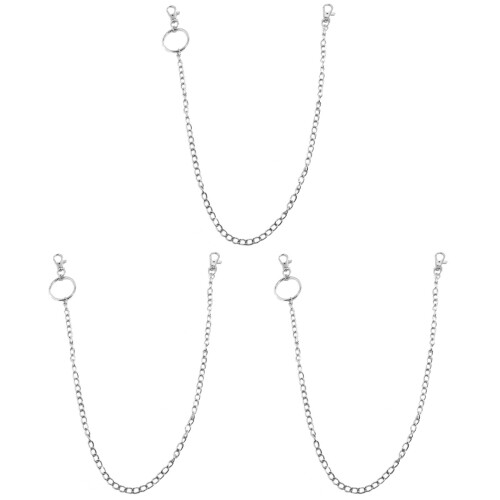3Pièces Chaînes Jeans Argentées Accessoire Mode 1