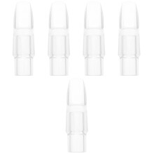 5Pièces Accessoire Saxophone Soprano Bec Transparent En ABS Durable