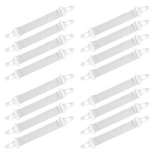 48Pièces Clips De Ajustables Blancs Pour Maison Usage