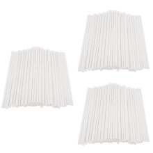 300Pièces Bâtonnets Paper Cake Solides Pour Bonbons
