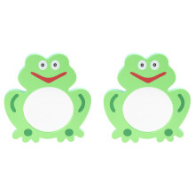 4Pièces Jouets Bain Enfant Animaux Eva Vert Sécurisé