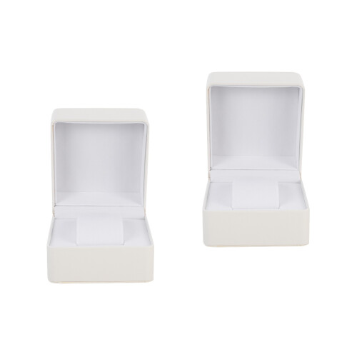 2Pièces Étui Rangement En PU Et Flanelle