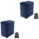 2Pièces Gonflable Ajustable Repose-Pieds Pliant 1