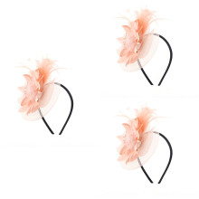 3Pièces Bandeaux Beige Pour Femmes En Fête Et Cosplay