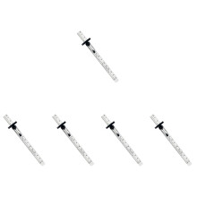 5St Rvs Metalen Meetliniaal Pocketliniaal Met Clip