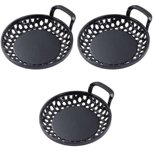 3Pièces Panier Pour Stockage Aliments Snacks
