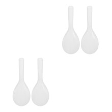 4St Rijstlepel PP Slijtvaste & Veilige Keuken Accessoires