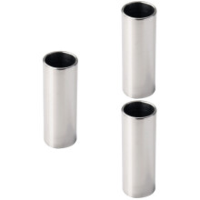 3St Metalen Steel String Slider, Zilveren Slide Voor Gitaarspel