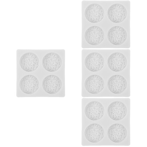 4St Witte Siliconen Voor Koekjes Chocolade En Snoep