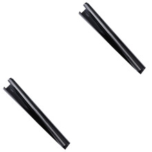 2St Zwarte Tintfolie Auto Warmtewerend Uv-Beschermend Privacy