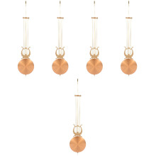 5St Wandklok Slinger Metalen Onderdelen Voor Reparatie