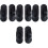 8Pièces Poignées Kayak Canoë Noires Accessoires Remplacement 9