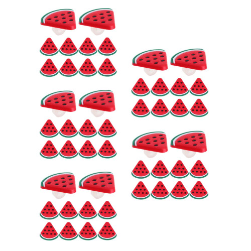 50Pièces Accessoires Pastèque Rouge En Pour 2