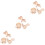 9Pièces Modèles Animaux Puzzle Bois 3D Clair Et Éducatif 5