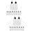 20Pièces Petits Flacons Colle Pointe Fine Plastique Noir Usage 6