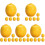 30Pièces Miniatures Citrons Jaunes Artificiels Décor Polyvalent 1