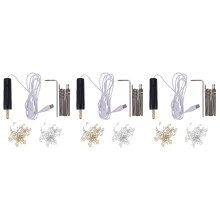 345Pièces Tournevis Électrique Sans Fil Portable USB Noir Polyvalent