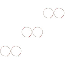 6Pièces Cordes De Luth Chinois Argent Accessoires Remplacement