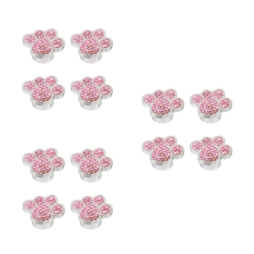 12Pièces Bouchons Spiracle Rose Stylés, Protections Universelles Auto