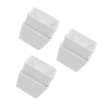 6Pièces Pots Carrés En Céramique Accessoires Maison