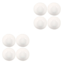 8Pièces Bols À Céramiques Blanches Élégants Pour Buffet
