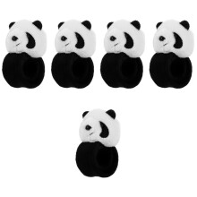 5Pièces Bracelets Slap Animaux Colorés Peluche Pour Cadeaux Fêtes