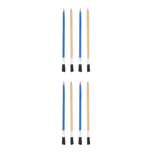 8Pièces Brosse Nettoyage Antirouille Pour Circuits Colorés