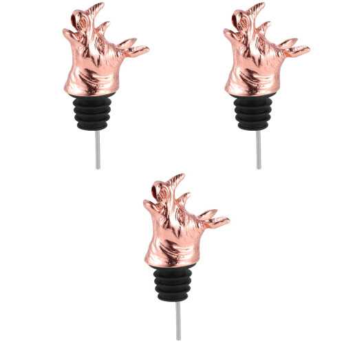 3Pièces Bouchons Bec Verseur Vin Rose Original