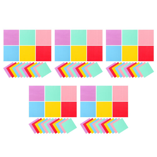 300Pièces Serviettes Cocktail Jetables Colorées Pour Repas Banquets 1