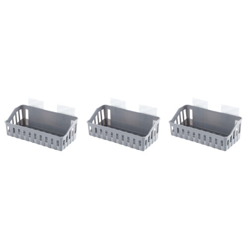 3Pièces Porte-Accessoires Salle De Bain Ventouse Solide 2