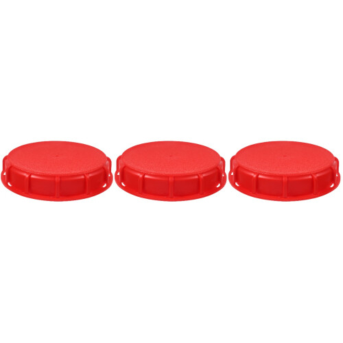 3Pièces Lid Ibc Tote En Plastique Rouge Ventilé Pour Usage 2