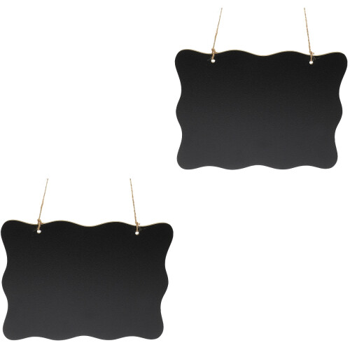 2Pièces Panneaux Memo Suspendus Double Face Décoratifs 1