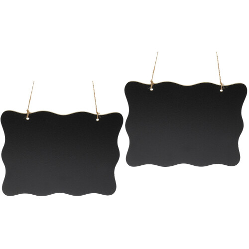 2Pièces Panneaux Memo Suspendus Double Face Décoratifs 2
