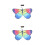 2Ensembles Ailes Multicolores Costume Enfants Pour Halloween 3