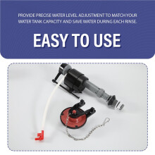 Toilet Float Replacement Kit, Universal Toilet Flusher Replacement Kit and 2 Inch Toilet Flapper Replacement 1set