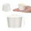 300St Witte Mousse Cups Wegwerp Dessertcontainers Met 2