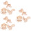 9Pièces Modèles Animaux Puzzle Bois 3D Clair Et Éducatif 7