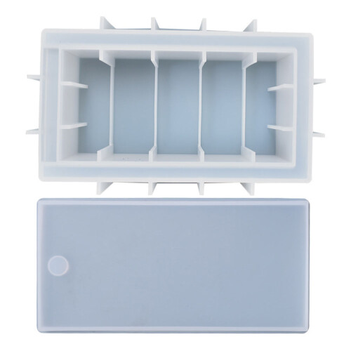3Ensembles Moules Silicone Stockage DIY Résine 1