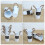 2Pièces Seaux Métal Vintage Pour Fleurs Décor Rusticité 6