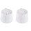 2Ensembles Boîtes De Rangement Blanches Pour Desserts Pâtisseries 2