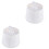 2Ensembles Boîtes De Rangement Blanches Pour Desserts Pâtisseries 3