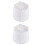 2Ensembles Boîtes De Rangement Blanches Pour Desserts Pâtisseries 5