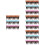 120Pièces Cornets Glace Miniatures PVC Multicolores Décor Et Loisirs 5