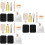 3Ensembles Ensemble Miniature Fourchette Décor Coloré 6