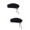 2Pièces Casquettes Berets Respirants Pour 6