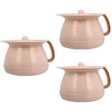 3Pièces Pots Urinaux Ménagers Rose PP Pour Enfants Adultes