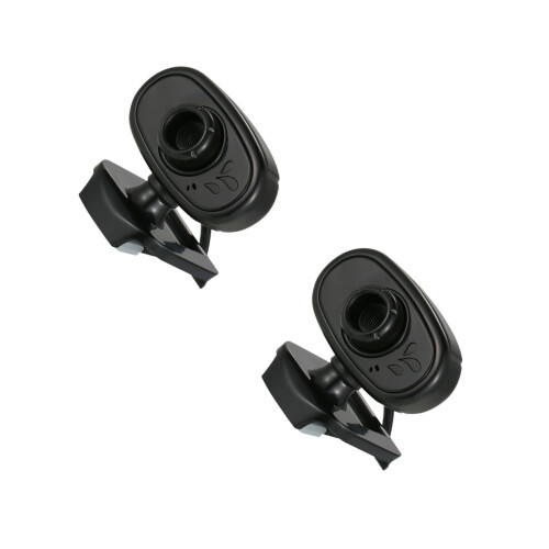 2Pièces Web Camera 480P Usb2.0 Noir Compatible Pièce Et Ordinateur 2