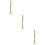 3Pièces Brosse Massage Corps Long Manche Fibre 8