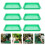 18Pièces Plateau De Germination Vert Multi-Trous En Plastique Durable 10
