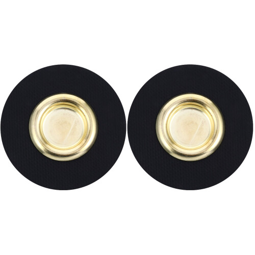 2Pièces Tampons Stopper Nylon Noir Sol Protégé 2